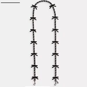 Coach Leather Bow Bag Strap